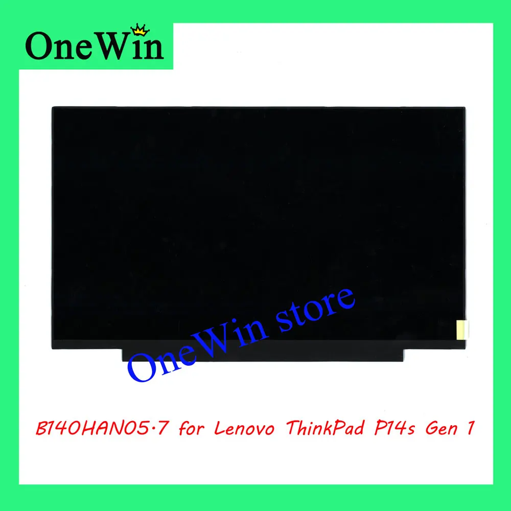 

for Lenovo ThinkPad P14s Gen 1 20S4 20S5 20Y1 20Y2 14.0 B140HAN05.7 LCD Slim Matrix Without Screw Holes 1920 1080 IPS eDP