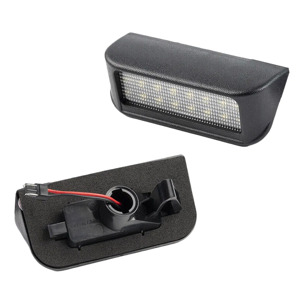 1 Pair LED License Plate Lights 6340G7 6340.G7 Fit for Peugeot Expert Box (VF3A_, VF3U_, VF3X_) 2007+ Rear Bumper Tag Lamps - view 4