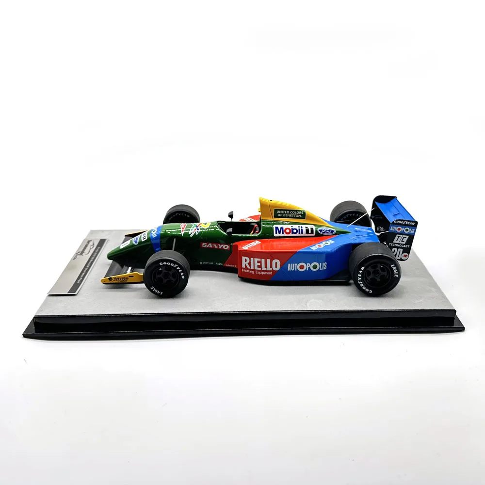 3 Color! Benetton B190 1990 Monaco GP Driver Nelson Piquet #20 1/18 Resin Model Car Birthday Collection Gift Toy Scene Matching