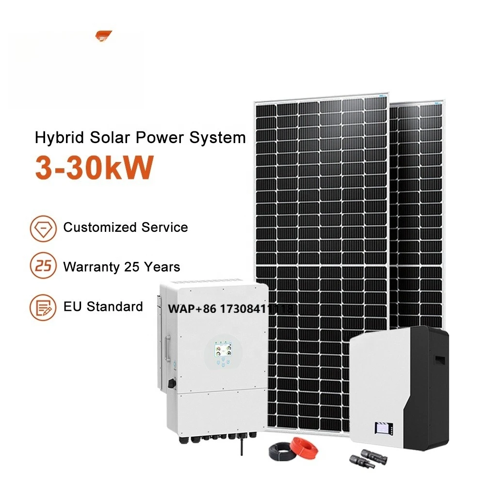 

Commercial 10Kw 20Kw 30Kw Hybrid Solar System All in One Solar Energy System Full Set