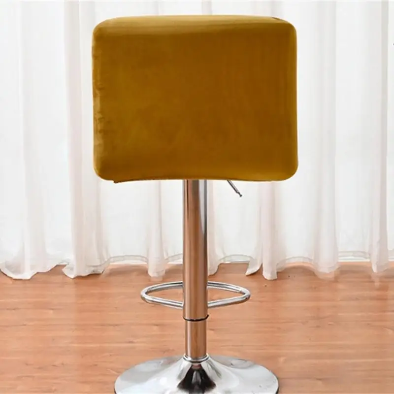 E8BD Elastic Dining Chair Cover 360 Degree Protective Soft Polyester Spandex Blend