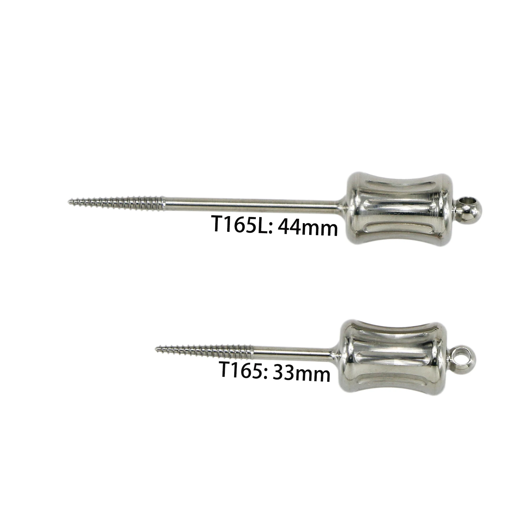 Dental Medical Manual Extractor Broken Root Drill Remnant Apical Root Fragments Screw Drill Short 33mm Long 44mm