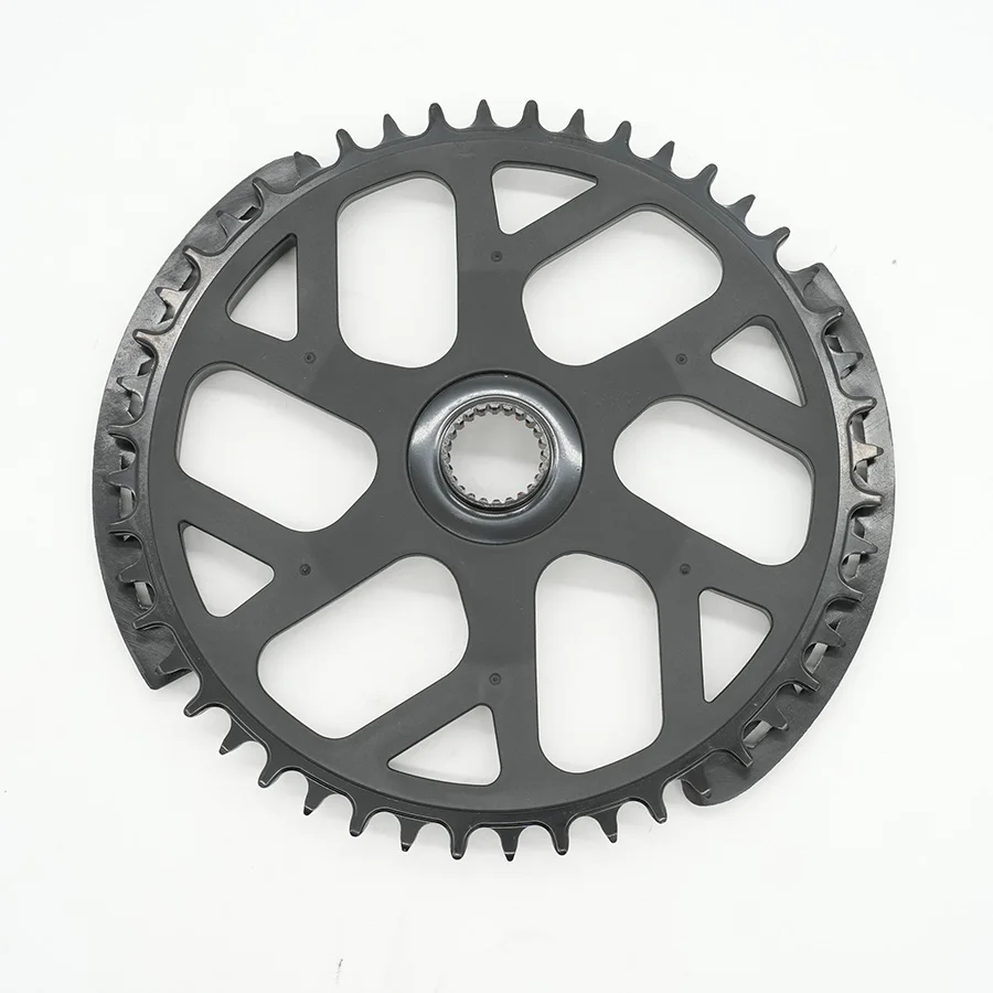 

Steel Bike Chainring 48T One-Piece Overmolded Chainwheel Bicycle Parts For Road Bicycles And Kids' Electric Bikes