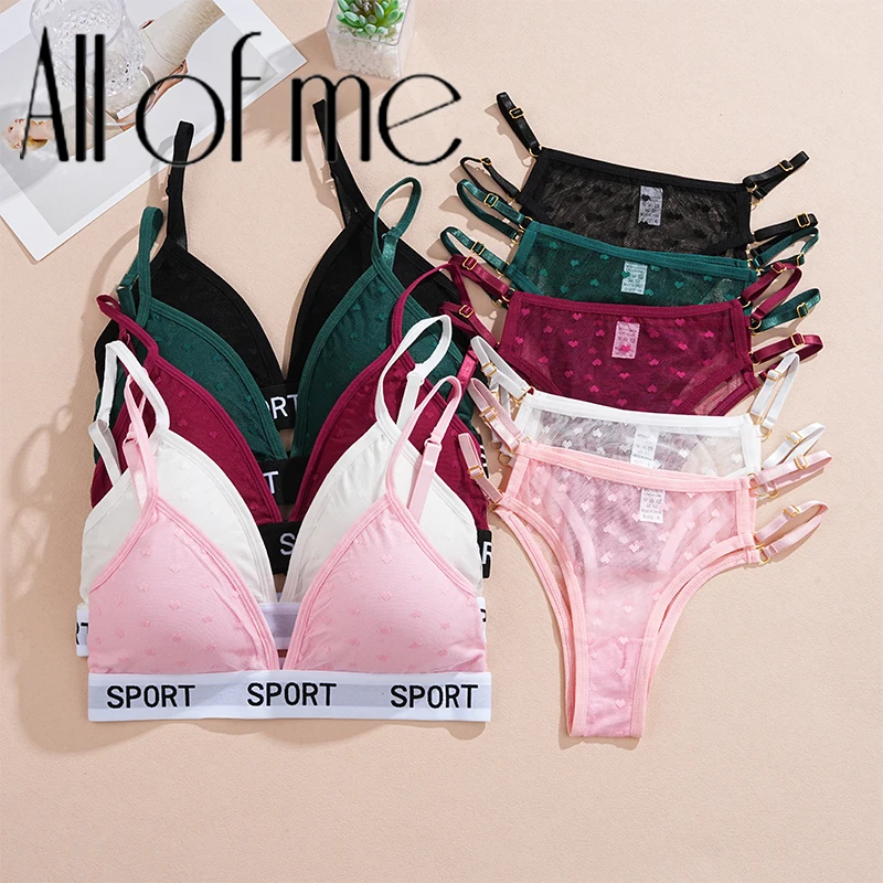 2 Pz/set Nuovo Set di Lingerie di Pizzo Sexy Biancheria Intima delle Donne Reggiseno Trasparente Set da Festa Set di Reggiseno di Lingerie di Pizzo Set di Biancheria Intima Set Taglia SL