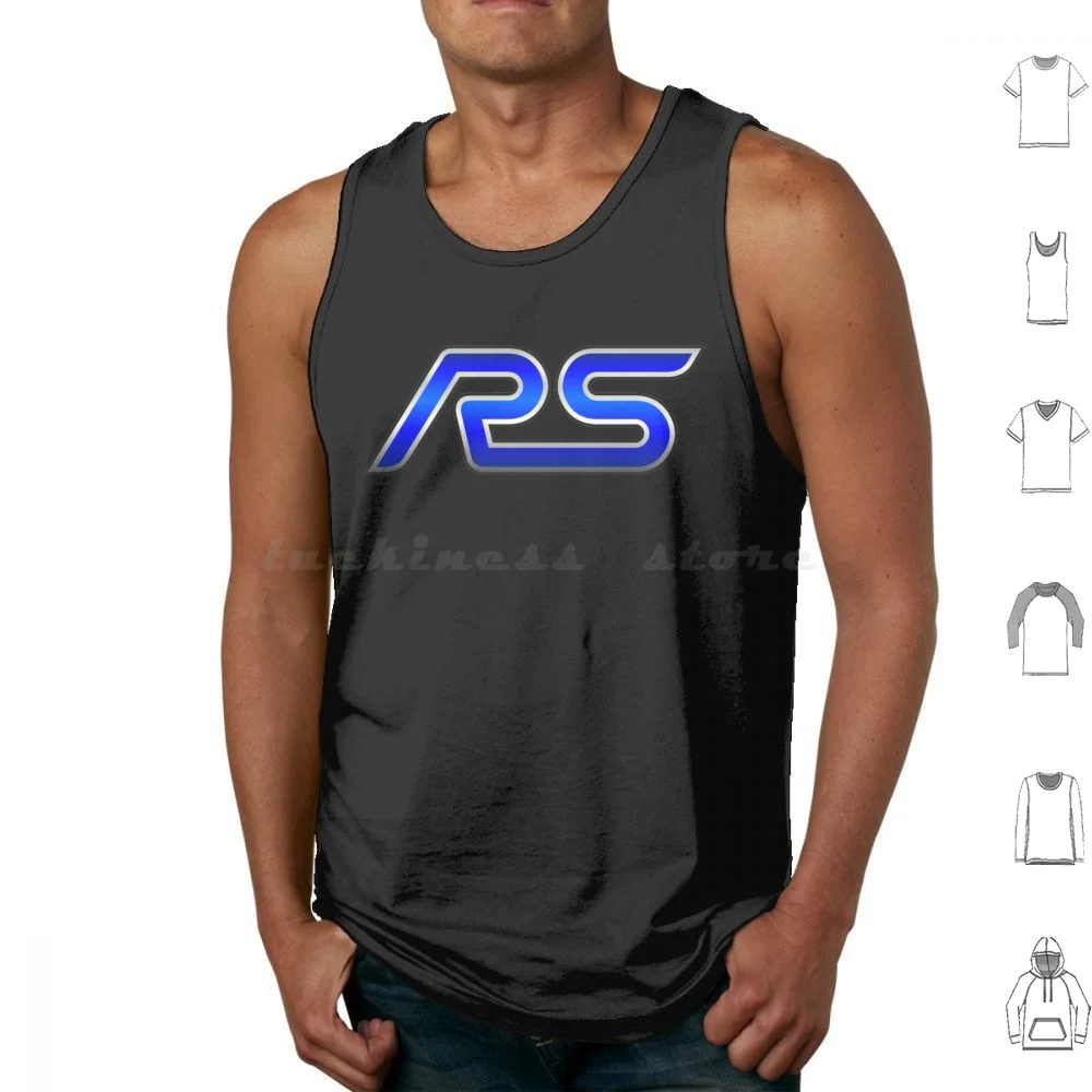 Rs By Tank Tops Vest Sleeveless St St St 2 1 1 2 3 3 Rs Car Rs Fiesta Racing Rs Enthusiast Lover Tuning Retro Vintage Turbo