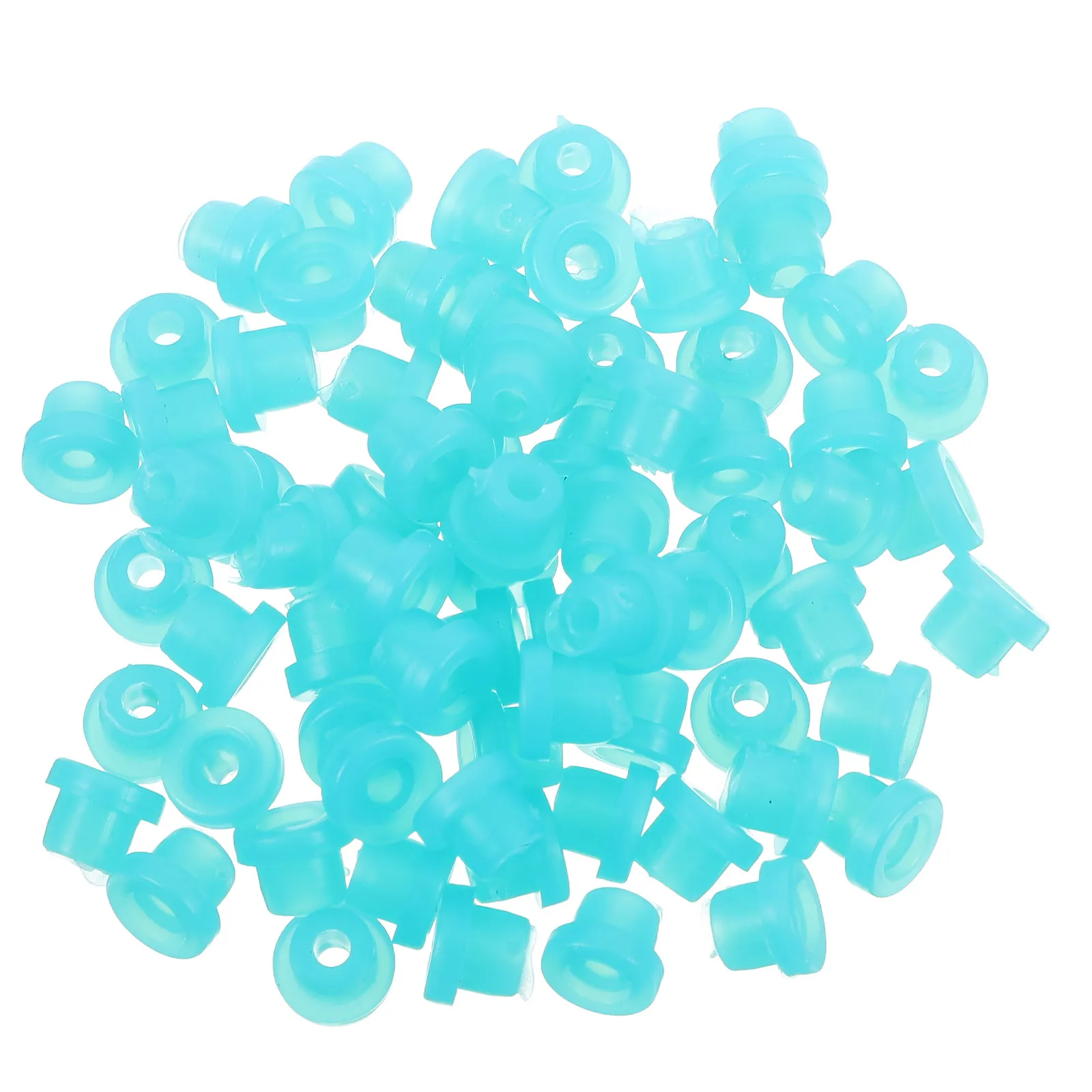 100Pcs Pin Grommets Silicone Cushions Machine Use Replaceable Needle Stabilizers Tattoo Accessory