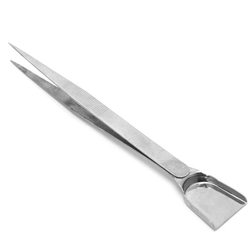 E15E Practical Diamond Tweezers Mini Shovel Tweezers for Gem Pick Up Beads
