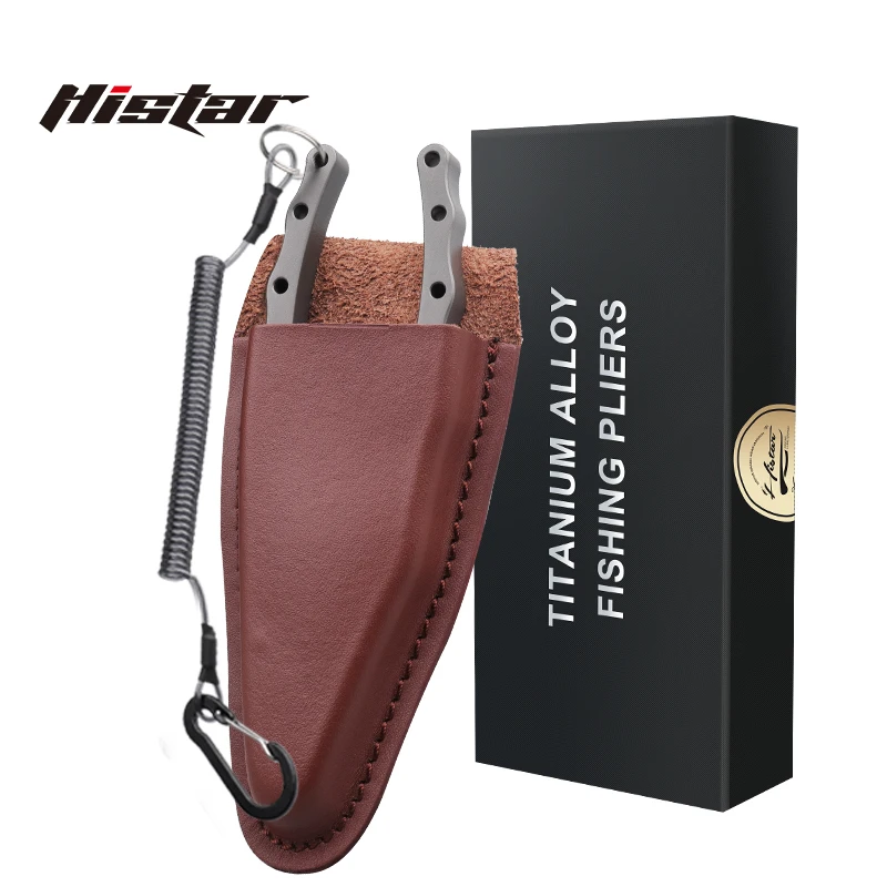 OEM Multifunctional Ultra-Light Anti-Corrosion Titanium Alloy Tungsten Steel Blade Fishing FG Lure Pliers view 2