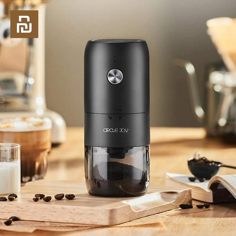 

Youpin CIRCLE JOY Electric Coffee Bean Grinder Full Automatic Portable Wireless Coffee Grinder Home Kitchen Accessories