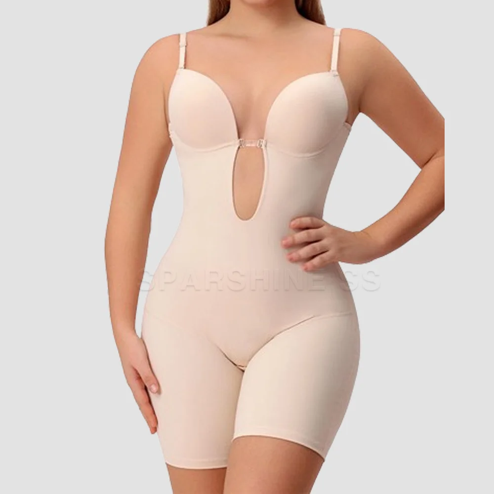 Female Modeling Strap Light Shaping Design and Low Back Bodysuit Waist Trainer Sexy Underwear Slimming Girdles Butt Lifter