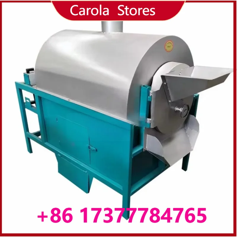 

All-Stainless Steel Rotary Nut Roasting Furnace, Commercial Roaster for Peanuts, Almonds & Nuts