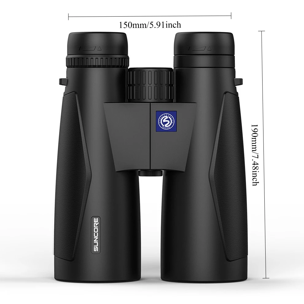 Complete Binocular Kit: 10x42 High-Powered HD with Upgraded Phone Adapter | All-in-One for Clear Low Light & Waterproof Use | Li