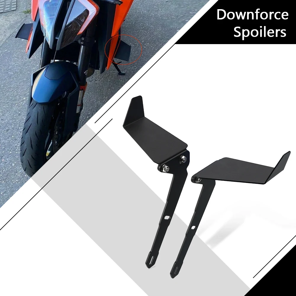 

For 1290 Super Duke R RR Evo Motorcycle Accessories Adjustable Front Mudguard Downforce Spoilers 2018 2019 2020 2021 2022 2023