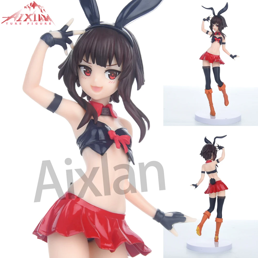 Figura de Aixlan Megumin de 25cm, bendición de Dios en este mundo maravilloso. Figura de acción de PVC Amine, regalo de cumpleaños, figurita coleccionable