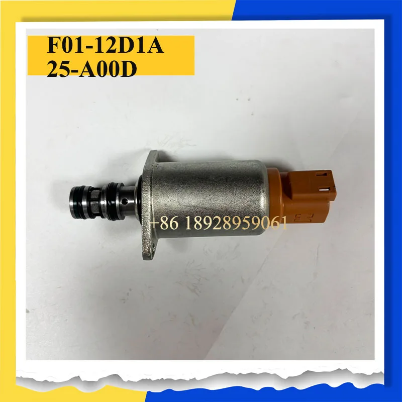 

Электромагнитный клапан F01-12D1A25-A00D для погрузчиков XG60/70/80, запчасти для экскаваторов