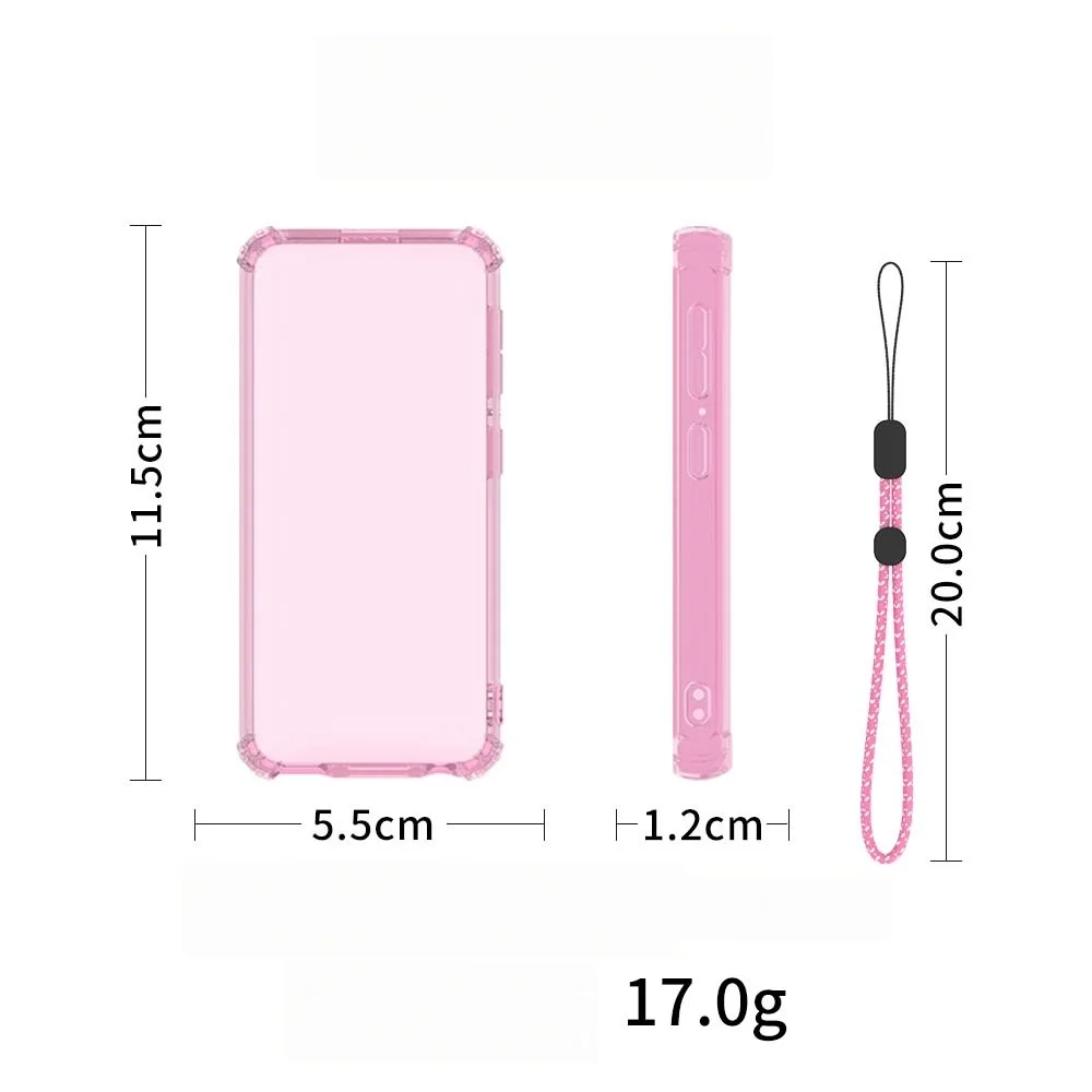 TPU Transparent Protective Cover Suitable For AGPTEK M3 MP3 Player Explosion Proof Protective Cover Reduces Falling Injuries