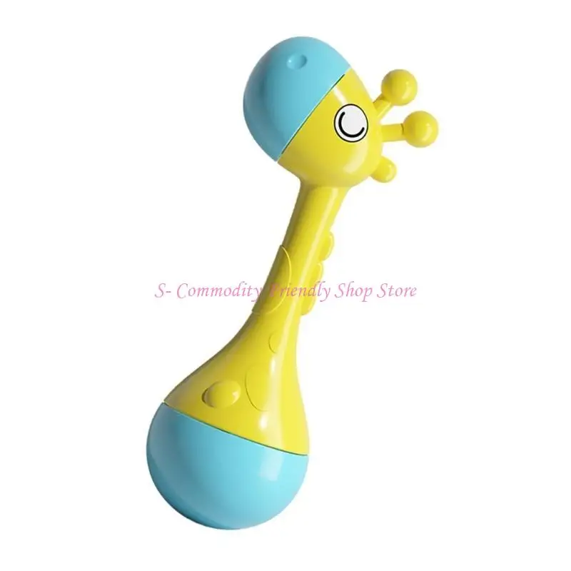 85ae animal desenhos animados bebê chocalhos brinquedo portátil para agarrar e desenvolvimento sensorial para agarrar