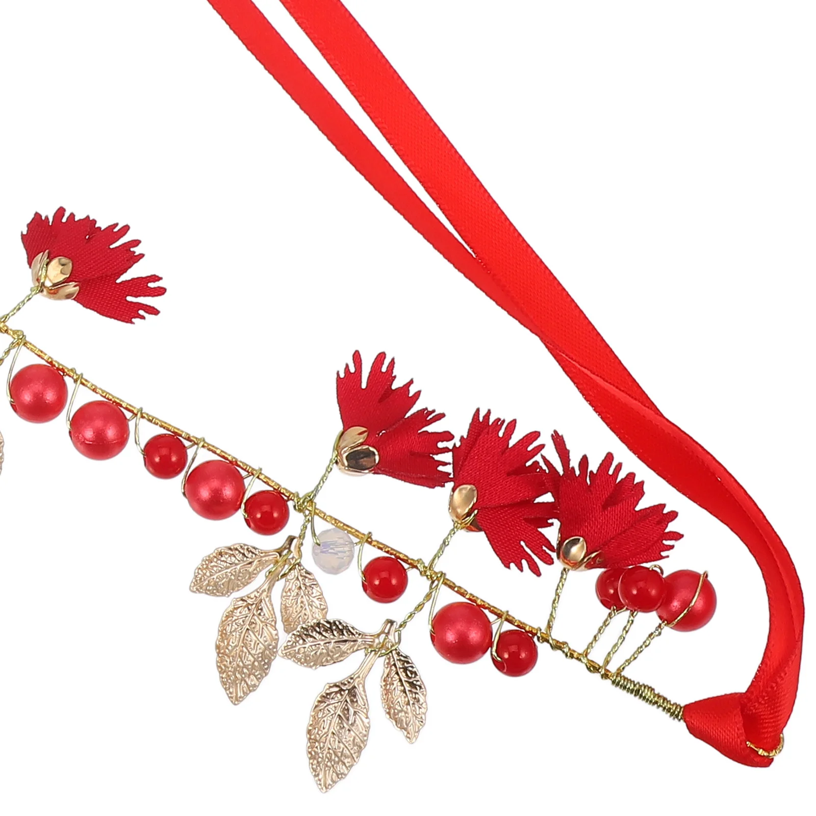 

Sparkly Rhinestone and Fake Pearl Hair Vine Bridal Headband Wedding Headpiece for Bride Bridesmaid Women Prom Engagement