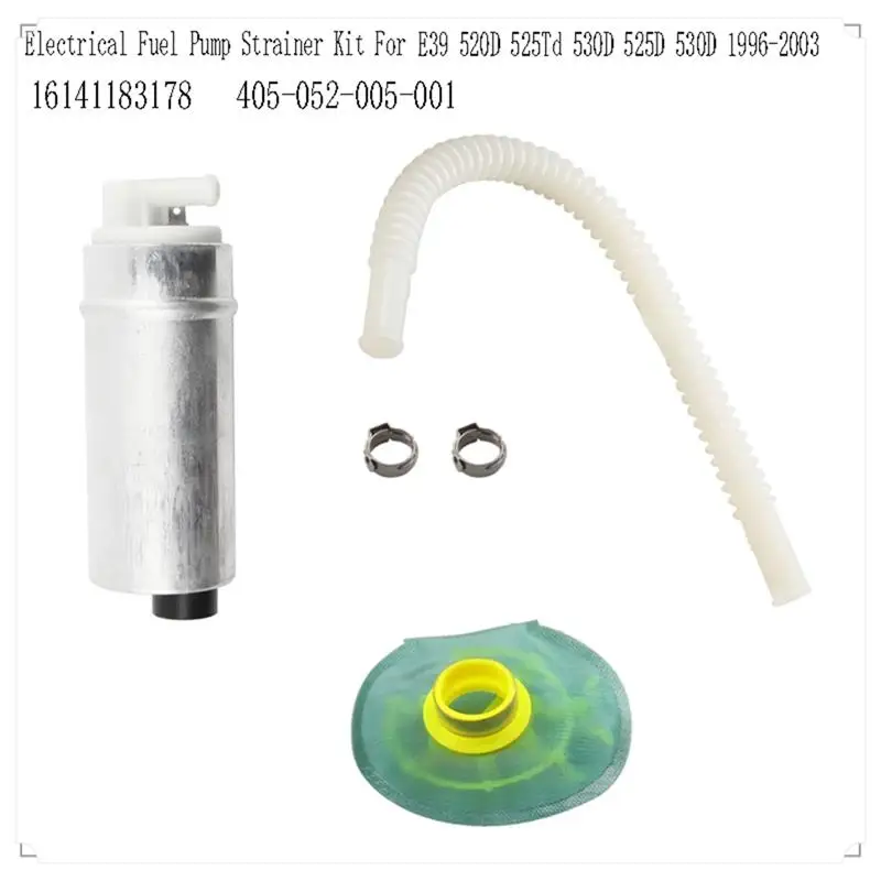 مجموعة مصفاة مضخة الوقود الكهربائية 16141183178 405-052-005-001 لسيارات BMW E39 520D 525Td 530D 525D 530D 1996-2003 #6