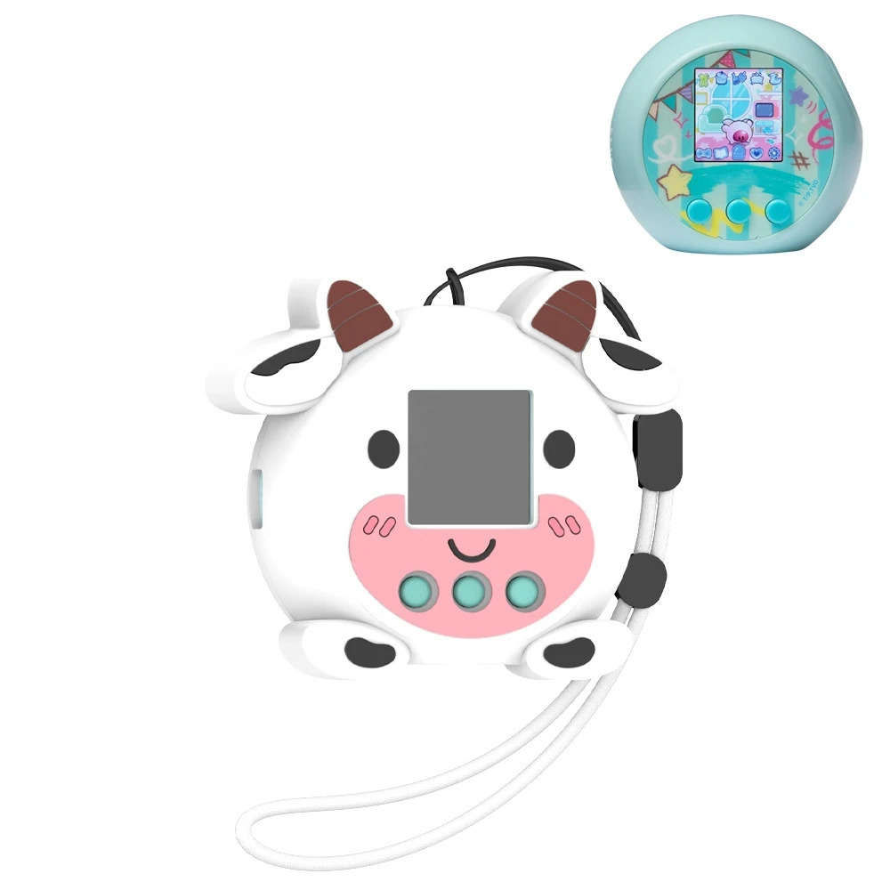 Silicone Case for Punirunes Interactive Digital Toy Shockproof Cartoon Protective Cover for Punirunes Pet Digital Toy Shell