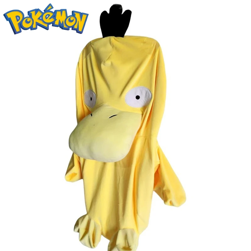 25-100CM tamaño grande Pokemon Psyduck solo ropa muñecas de peluche suave no relleno muñecos de peluche de dibujos animados juguetes semiacabados