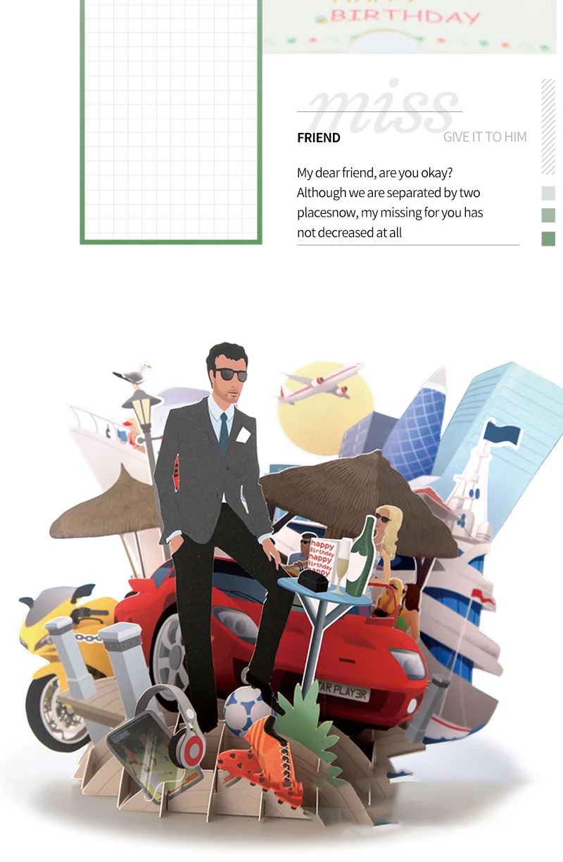 3D Pop-Up Taufkarte Handgemachte Baby-Taufgrußkarte Neugeborenen-Segens-Erinnerungskarte Babyparty-Geschenk Religiöse Karte für Gott – Detail 5
