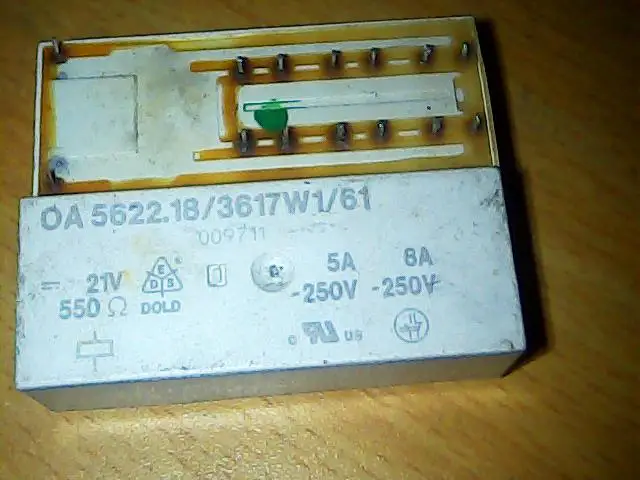 

OA 5622.18/3617W1/61 21 В постоянного тока, 10 шт.