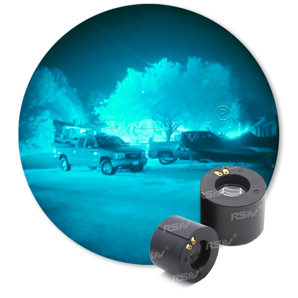 

RSNV FOM1400+ P43 P45 Phosphor Gen2+ Image Intensifier MX10130 Pinhole Type Tube For PVS7 NVGs