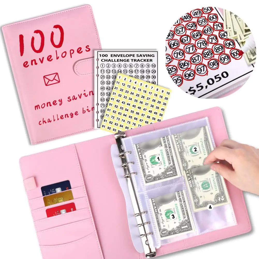 Savings Challenge Book Envelopes Challenge Binder Money Saving Challenge Binder with Cash Envelopes Funny A5 for Sellers