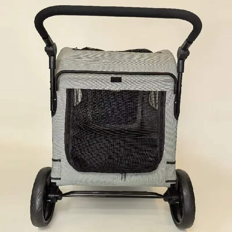 2026 hot Professional Foldable Pet Stroller for Big Dogs Carriers and Travel Accessories