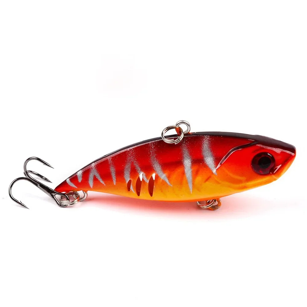 

Fishing Lures Vib 65mm 11g Hard Bait With Treble Hook Carp Fishing Tool Wobbler Plastic Artificial Saltwater Lure For Pike Perch