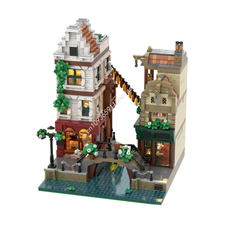 12931 قطعة MOC قناة وحدات جمع وحدات نموذج اللبنات البناء هدية الكريسماس لتقوم بها بنفسك لعبة الطوب الاطفال عيد ميلاد #3