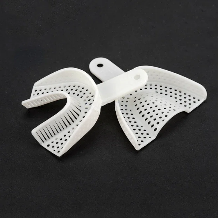 1pcs/Set Childrens and Adults Dental Impression Trays Plastic Teeth Holder Trays Tools