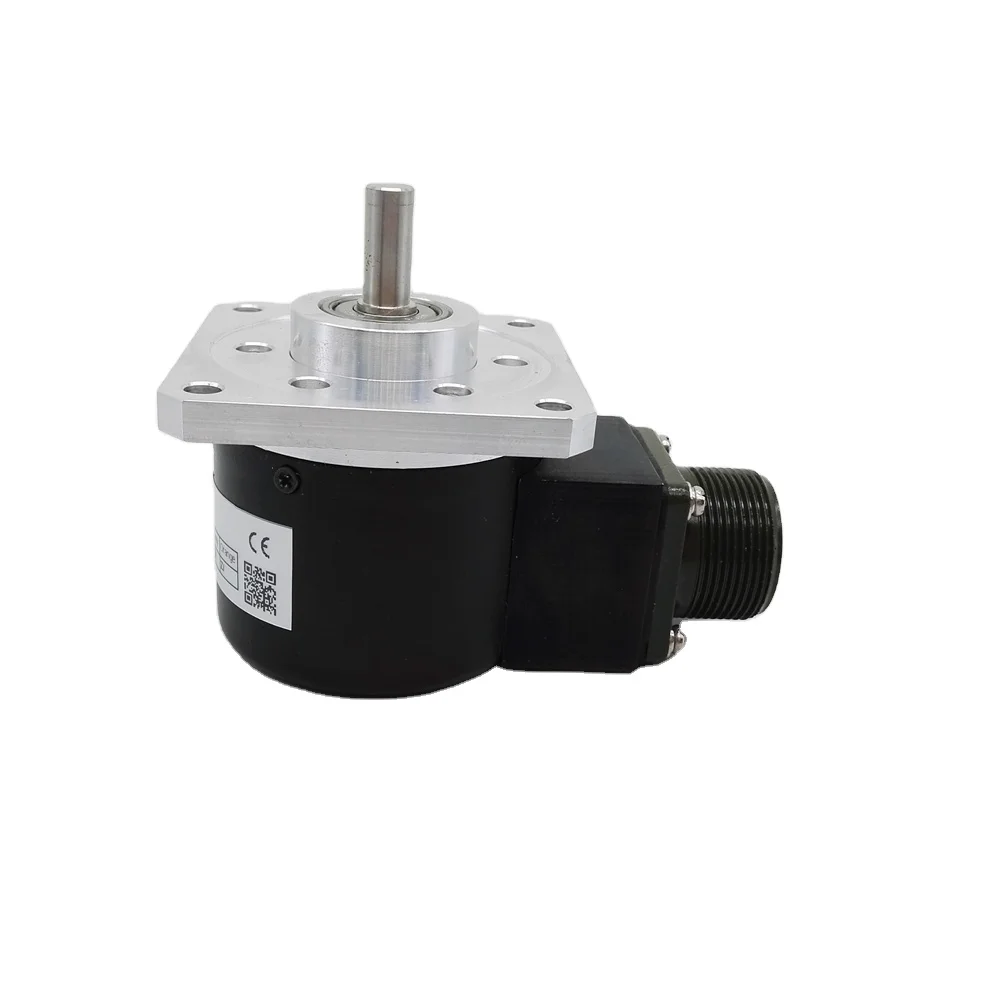 

EL63 Series Square flange incremental Spindle encoder HTL output 5000 ppr Rotary encoder
