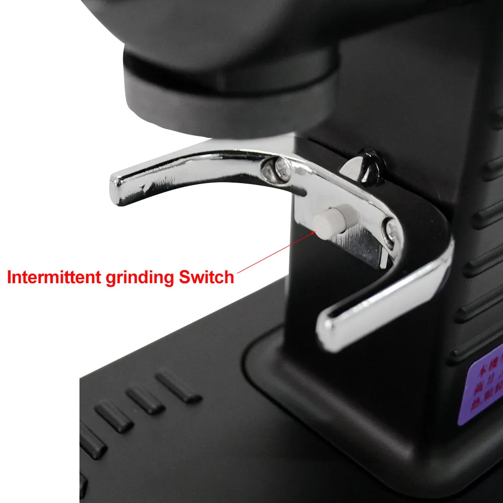 Xeoleo-molinillo de café eléctrico, 75mm, rebaba fantasma, 200W, rebaba de dientes fantasma, molinillo de café para el hogar, máquina de café expreso Miller