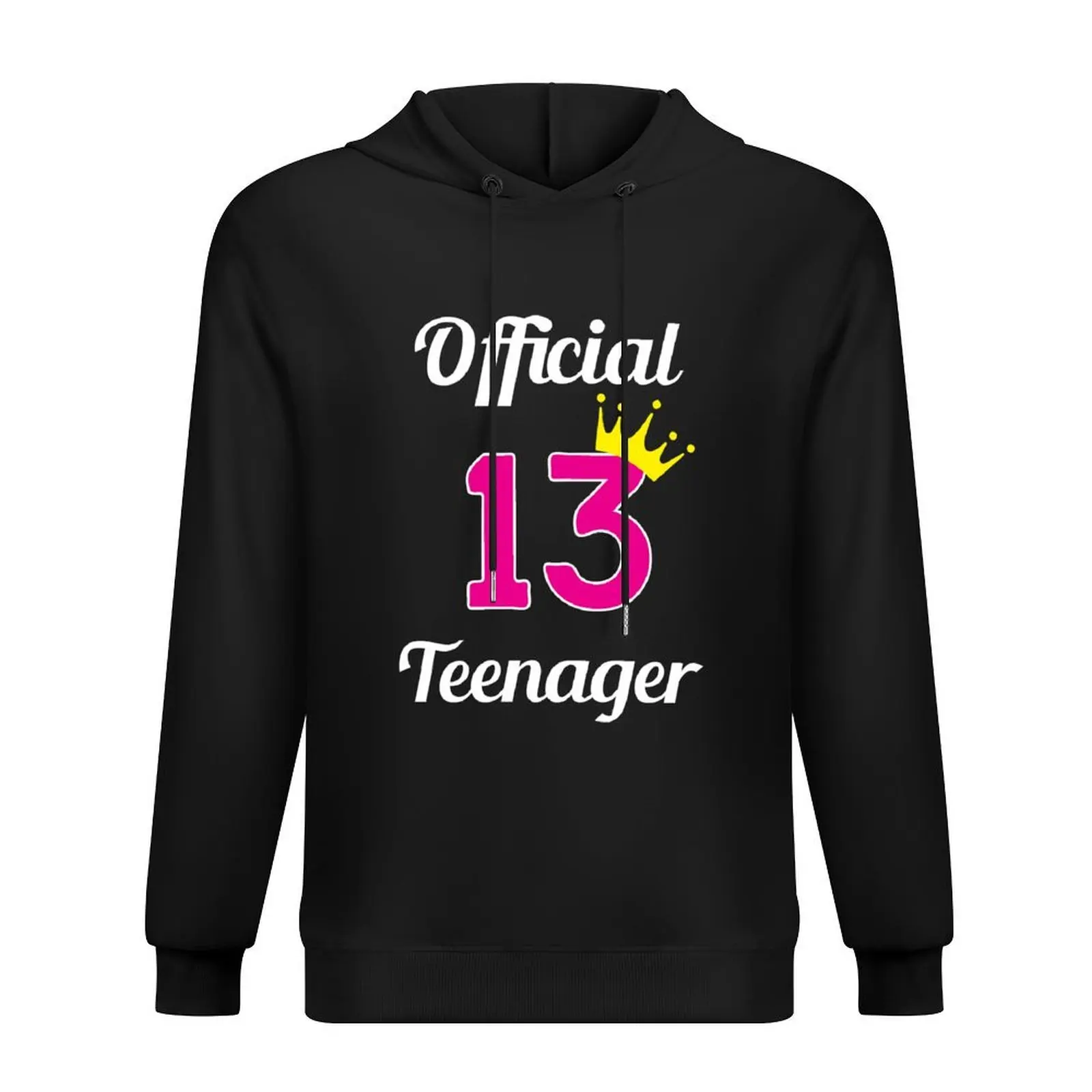 

Official Teenager 13 — Teen Girl Birthday Gift Hoodie men's coat men's clothes men's clothing autumn hoodie