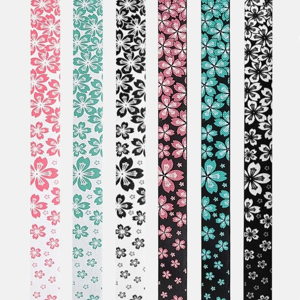 Cherry Blossom Bike Handlebar Tape Shock-absorbing Breathable Cycling Bar Wrap Anti-Slip Sweat
