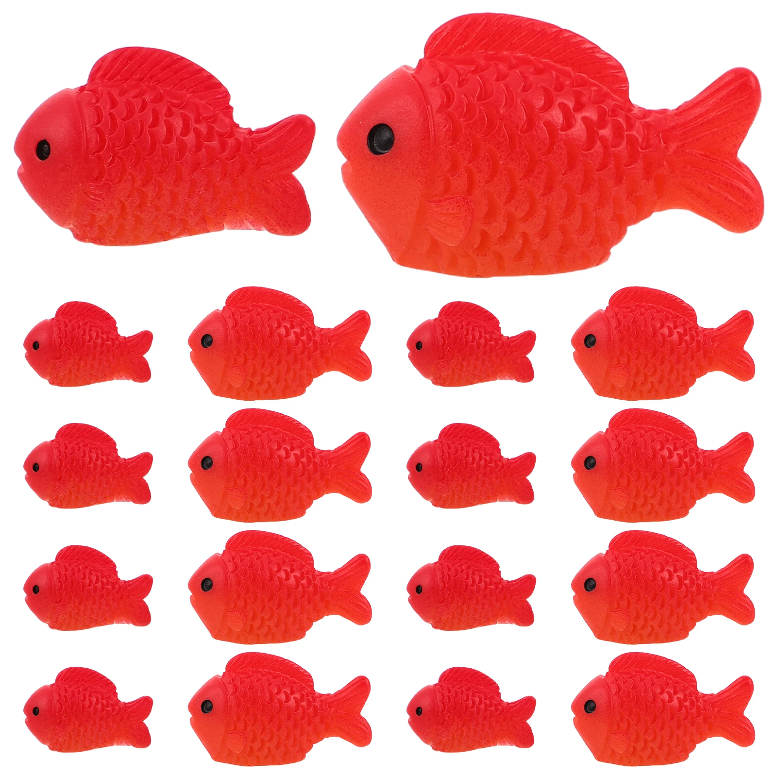 

40pcs Micro Resin Fish Figurines Realistic Miniature Statues For Fairy Garden Aquarium Micro Landscape Decorations Tiny Sea