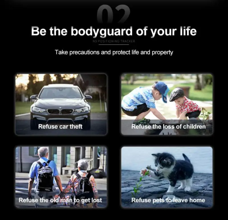 Обновление N9 MINI GSM АУДИО СПРАВЛЕНИЕ BUG 2x ДАТЧИК МИКРОФОН Ушные ошибки Устройство фиксатора Трекер Предотвращение потерь для автомобиля Pet