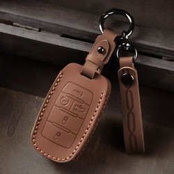 4/5/6 Buttons Remote Key Case Keychain Shell Fob for Dodge RAM1500 RAM2500 TRX RAM 1500 Key Cover Skin 2021 2020