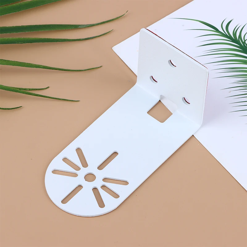 1Pc L Shape Nail Free Wall Mount Camera Iron Bracket with Glue Base PTZ Version Camera Surveillance Bracket