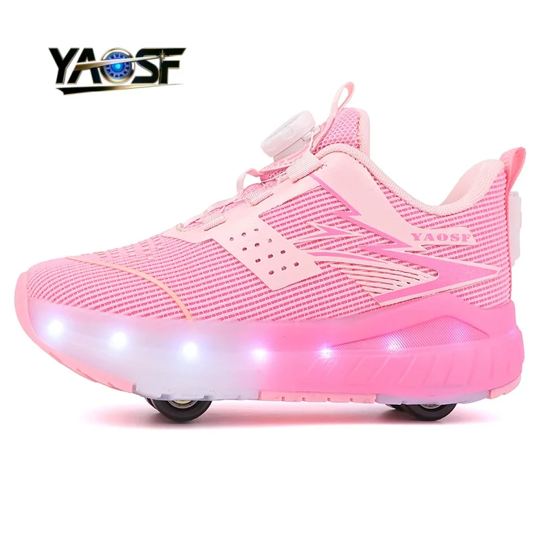 kids-4-wheel-led-light-up-shoes-16-flashing-light-effects-easy-twist-lock-led-flashing-roller-skates-outdoor-sports-shoes-for