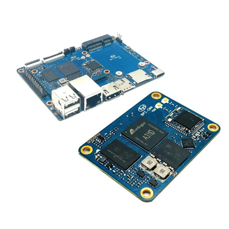 Voor Banaan Pi BPI-CM4 Amlogic A311d Voor Quad Core Arm Cortex-A73 4G Lpddr4 16G Emmc Minipcie Ondersteuning Hdmi-Compatibel