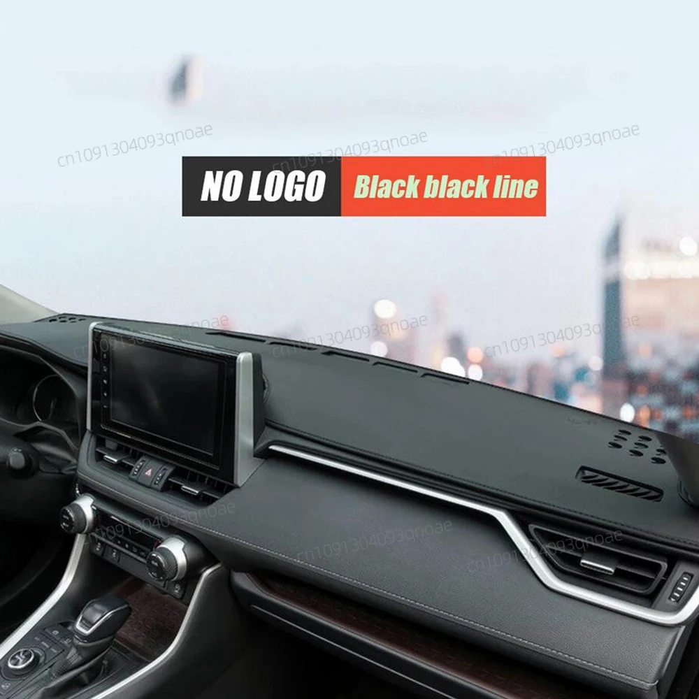 

Leather For Toyota RAV4 Light-proof Mat 2021 2022 23 2024 Car Dashboard Light-proof Mat Dash Non-slip Sun Shade Protetion Carpet