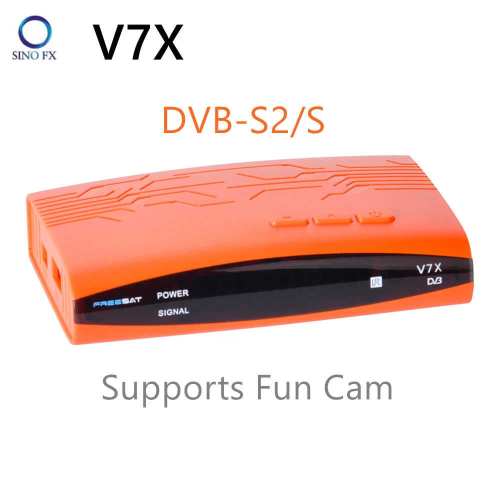 FreeSat V7X DVB-S2 جهاز استقبال الأقمار الصناعية 1080P HDMI فك التشفير مع دعم Funcam لاستقبال التلفزيون الرقمي
