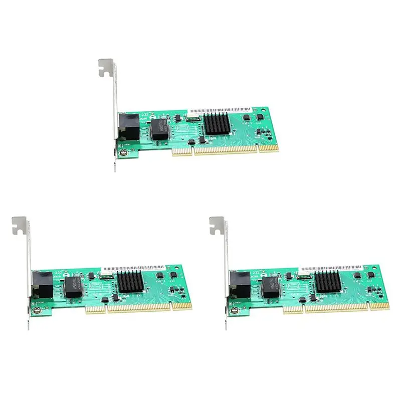 

Сетевая карта PCI Superior-3X 82540 1000 Мбит/с Gigabit Ethernet без дискового накопителя с портом RJ45 1G для ПК