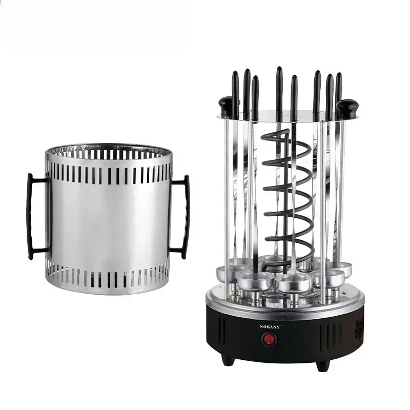 

6113 household automatic rotary skewer machine