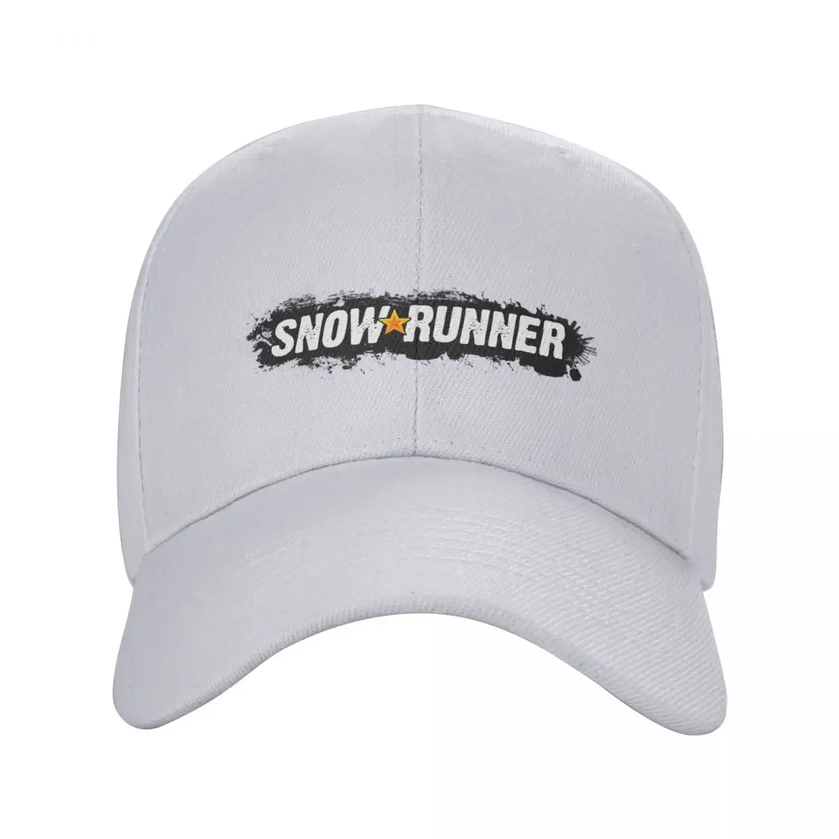 Snowrunner Title Screen Logo Design Baseball Cap Sports Cap Luxury Cap Tactical Ball Men's Luxury Women's