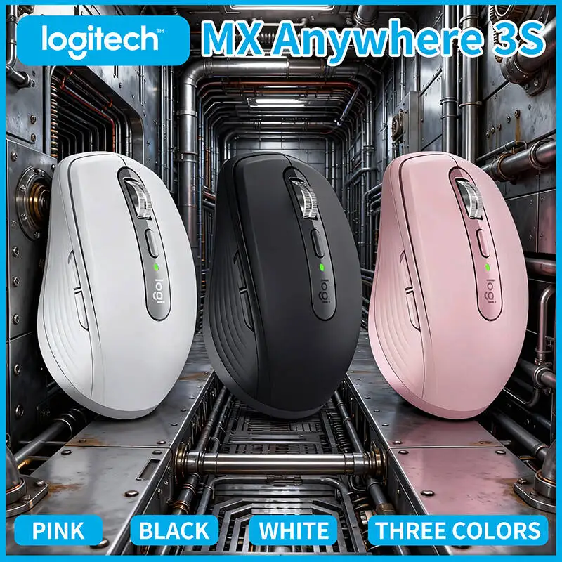 

Premium MX Anywhere 3S - 8000 DPI, Hyper-Scroll, USB-C Charging, Ideal for Classroom & Home Office Task
