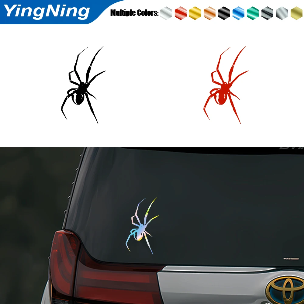 

Fashion Spider Pattern Car Stickers Waterproof Auto Rear Window Body Bumper Trunk Vinyl Decals Funny Car Decoration Accessories